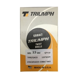 [COBALT TRIUMPH TWIST DRILLS]코발트 드릴날 2.5mm, 3.0mm, 3.5mm /전동공구,전동드릴비트,코발트드릴,