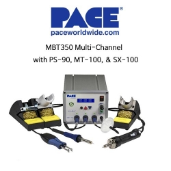 PACE 페이스 MBT350 Multi-Channel Solder, Desolder & Rework System with PS-90, MT-100, & SX-100 8007-0552